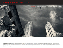 Tablet Screenshot of powercronin.com